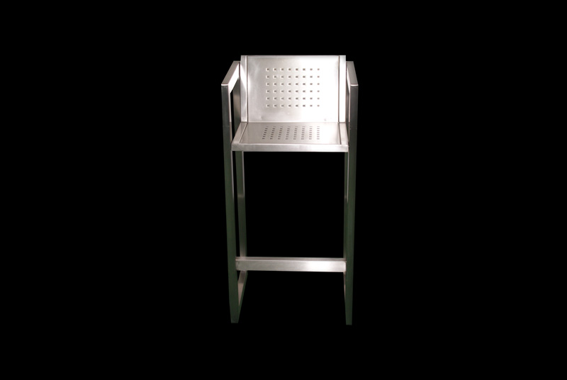 BARHOCKER MIT LEHNE